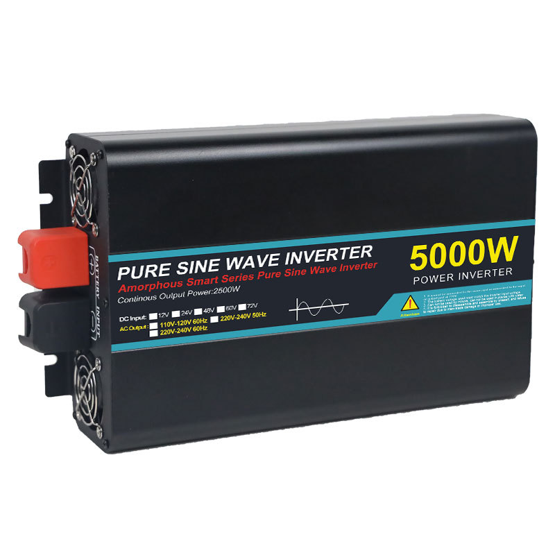 Pure Sine Wave Inverter - อินเวอร์เตอร์ติดรถยนต์ 4000W 5000W กำลังสูง อัจฉริยะ สำหรับรถยนต์
