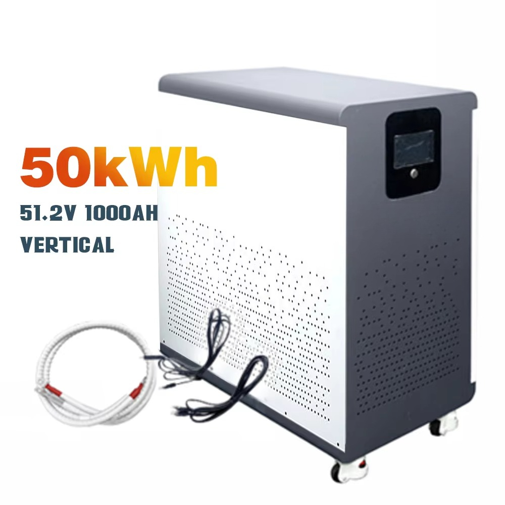 Lithium Battery 100Ah - แบตเตอรี่ลิเธียมแรงดันสูง 50KWH 60KWH 102.4V 100AH 10KWH