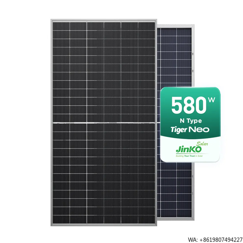 Jinko Solar Panel Tiger Neo - แผงโซลาร์เซลล์ Jinko Tiger Neo 72HL4-BDV 560-580