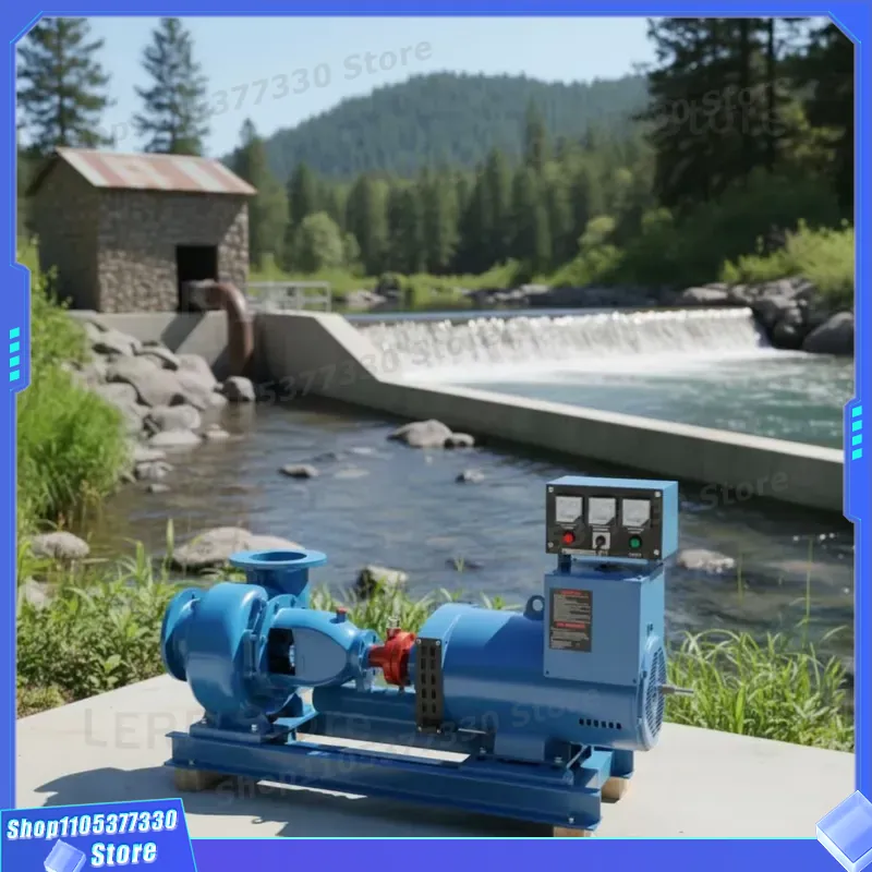 Renewable Energy Hydro - เครื่องกำเนิดไฟฟ้าพลังน้ำขนาดเล็ก 30KW ถึง 100KW ระบบกังหัน 380V