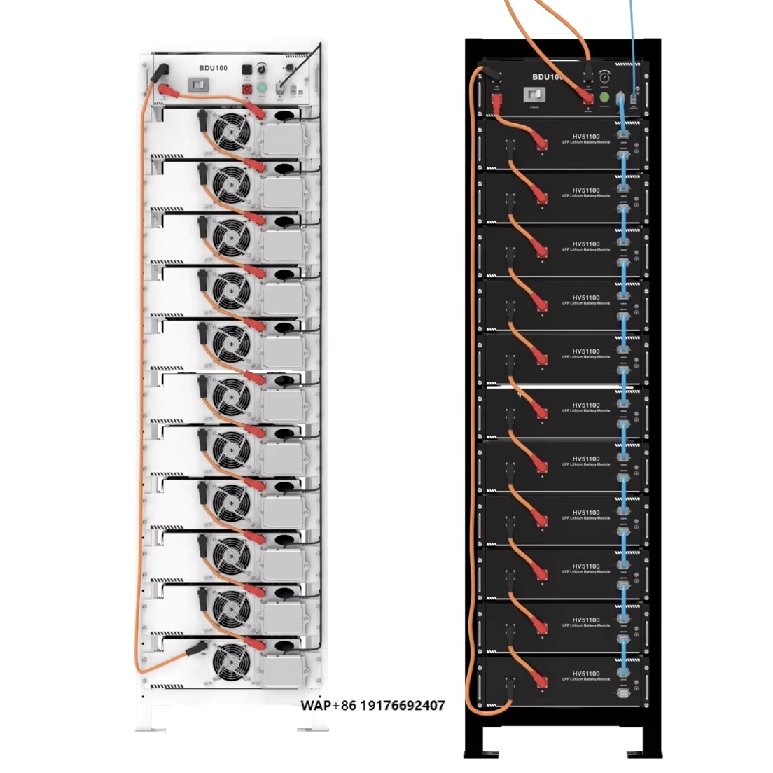Lithium Battery 100Ah - แบตเตอรี่ลิเธียม Lifepo4 แรงดันสูง Dyness Hv51100 Powerrack