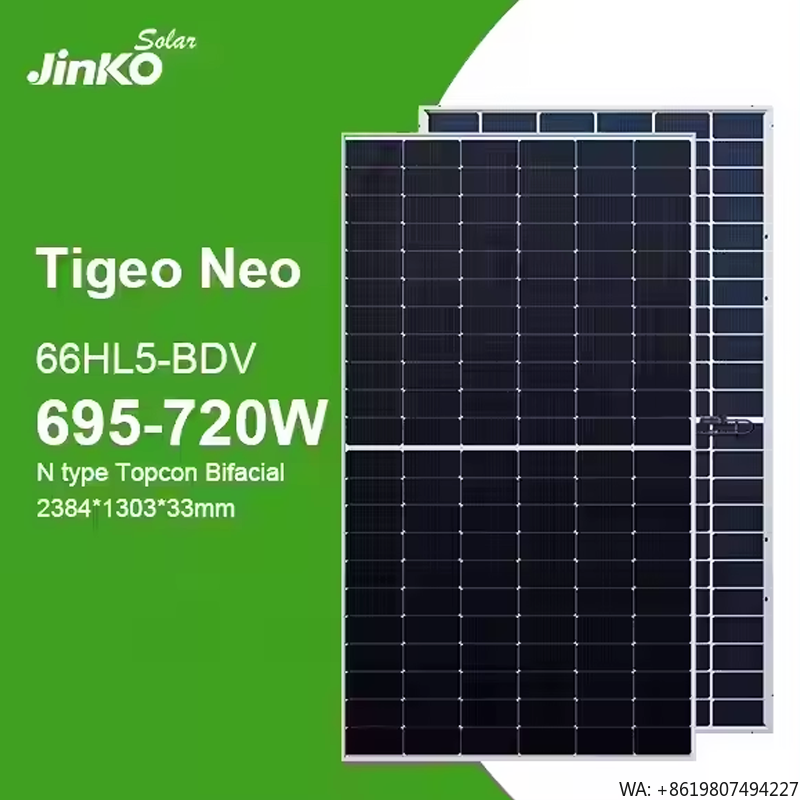 Jinko Solar Panel Tiger Neo - แผงโซลาร์เซลล์ Jinko Tiger Neo N-type 66HL5-BDV