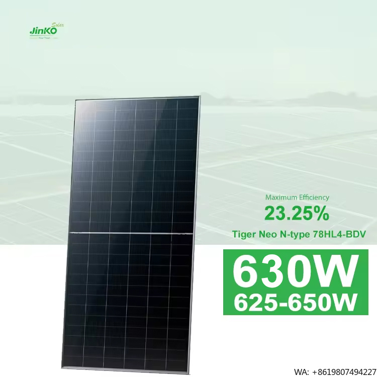 Jinko Solar Panel Tiger Neo - แผงโซลาร์เซลล์ Jinko Tiger Neo N-type 78