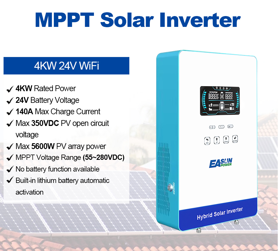 อินเวอร์เตอร์ EASUN POWER 4KW  - Flexible Solar Panel บทวิจารณ์และราคา