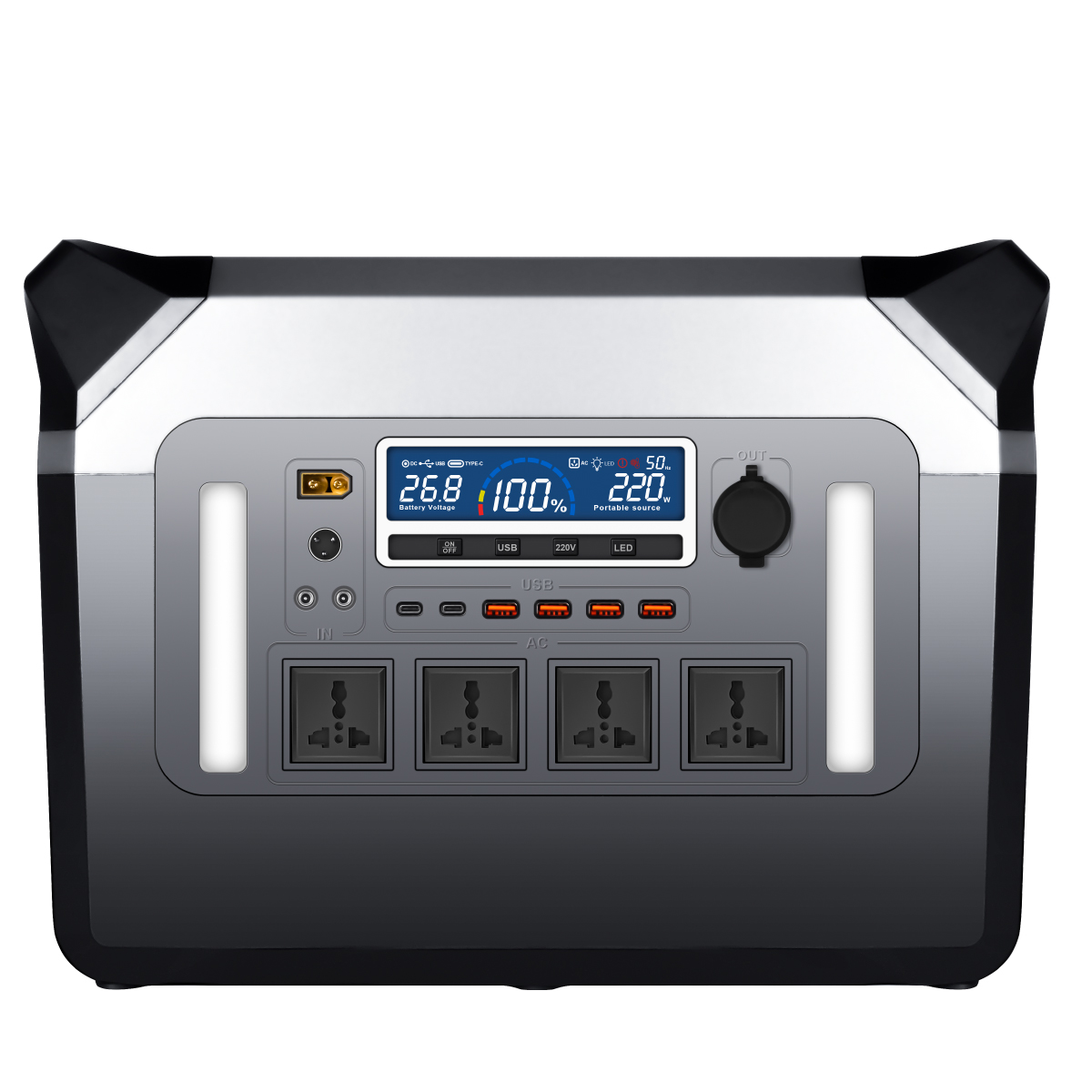 สถานีไฟฟ้าพกพา 3000W เครื่องกำ - Pure Sine Wave Inverter บทวิจารณ์และราคา