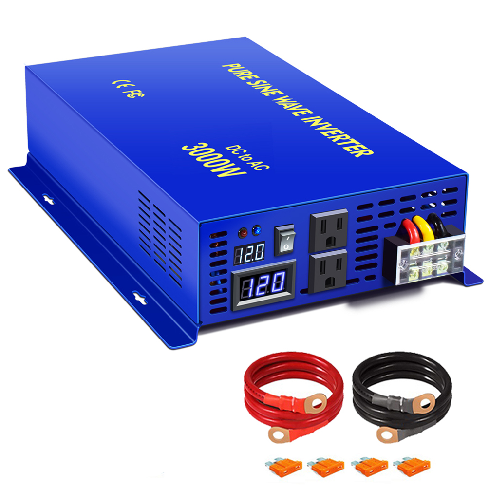 อินเวอร์เตอร์ WZRELB 3000W สำห - Pure Sine Wave Inverter บทวิจารณ์และราคา