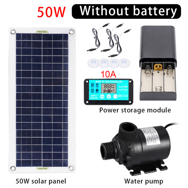 ชุดปั๊มน้ำพลังงานแสงอาทิตย์ 50 - Solar Water Pump บทวิจารณ์และราคา
