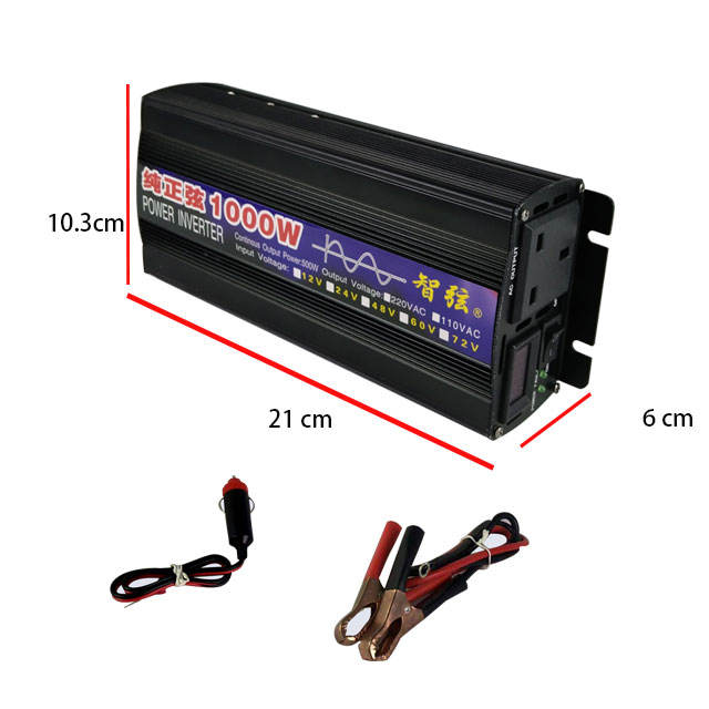 อินเวอร์เตอร์คลื่นไซน์บริสุทธิ - Pure Sine Wave Inverter บทวิจารณ์และราคา